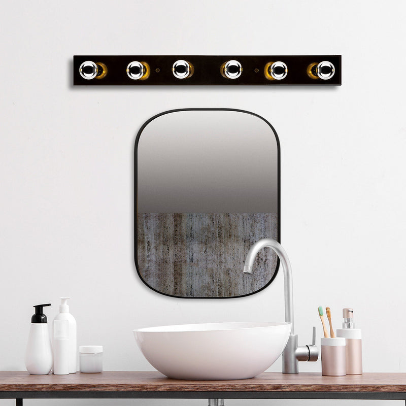 Aplică Asi Home Mirro - 12235, Negru, 6xE27