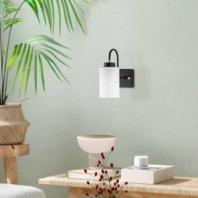 Aplică Asi Home Duzsuz - 13141, Negru, Ø10 cm