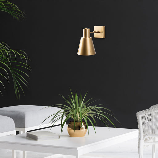 Aplică Asi Home Funnel - 13091, Auriu, Ø14 cm