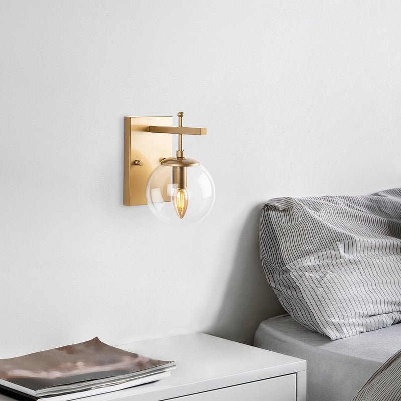 Aplică Asi Home Zahar - 13111, Auriu, Ø15 cm