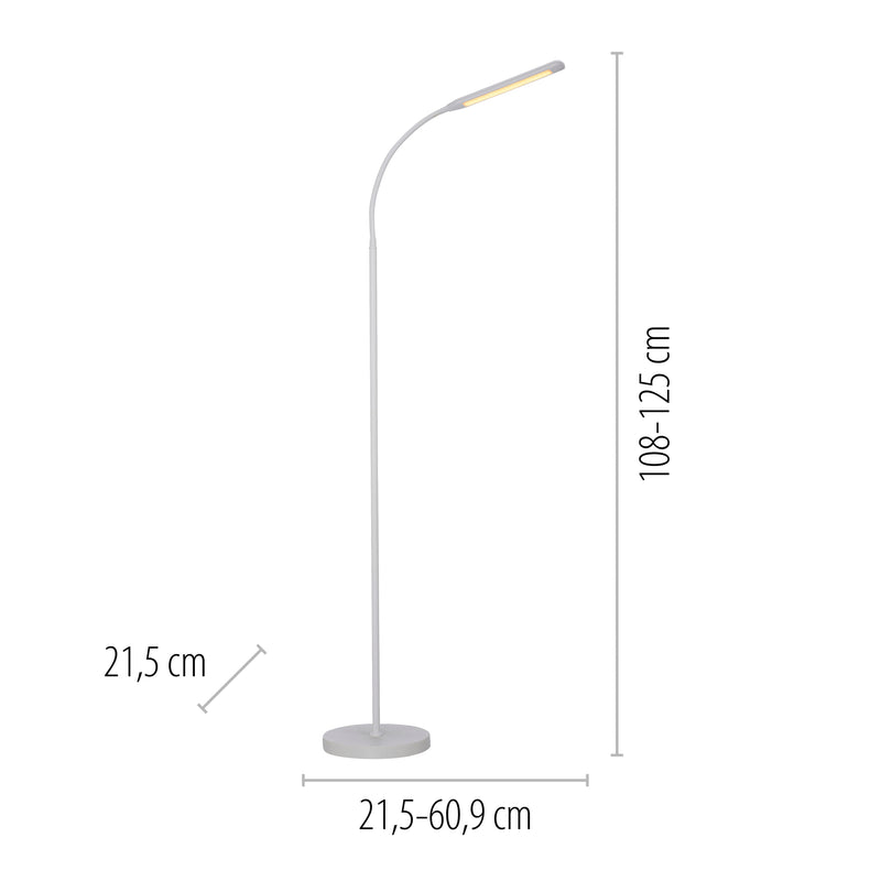 Lampadar Paul Neuhaus ELLY LED Alb