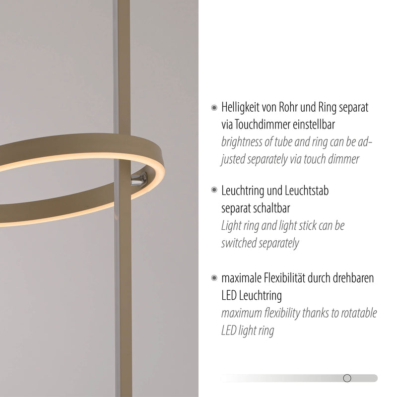 Lampadar Paul Neuhaus RITUS 2xLED Nisipiu
