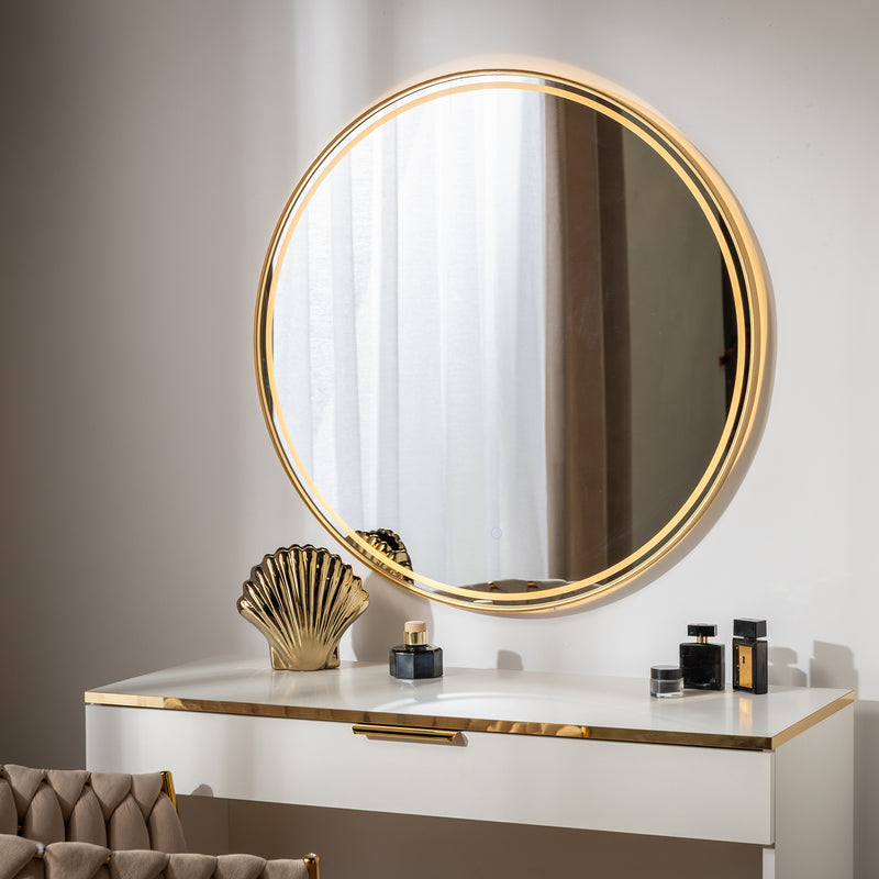 Oglinda LED Zuma Line LUSTRO LED Auriu