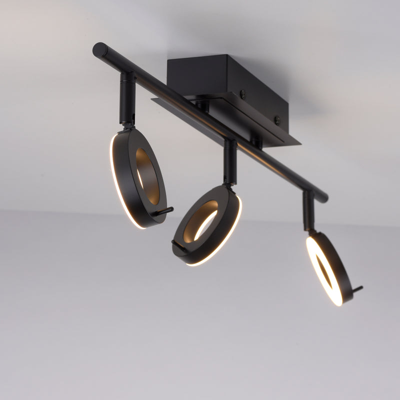 Plafoniera Paul Neuhaus SILEDA 3xLED Negru