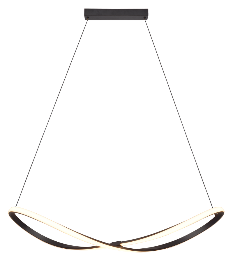Lustra Zuma Line ROSENTRA LED Negru