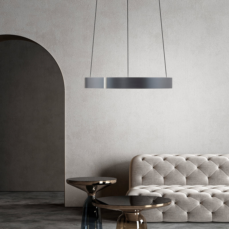 Lustra Paul Neuhaus PURE E-CLIPSE 2xLED Gri