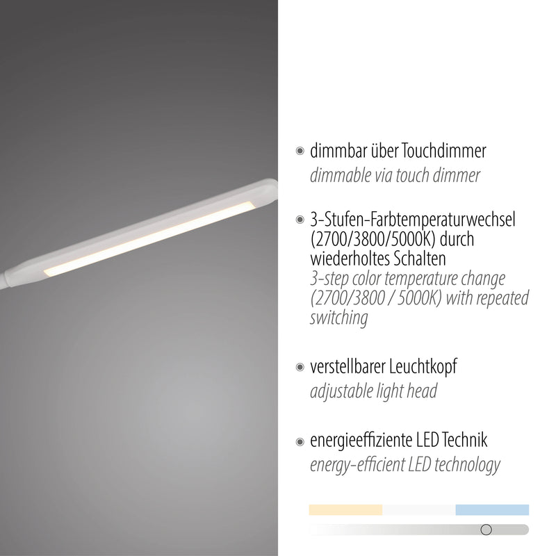 Lampadar Paul Neuhaus ELLY LED Alb
