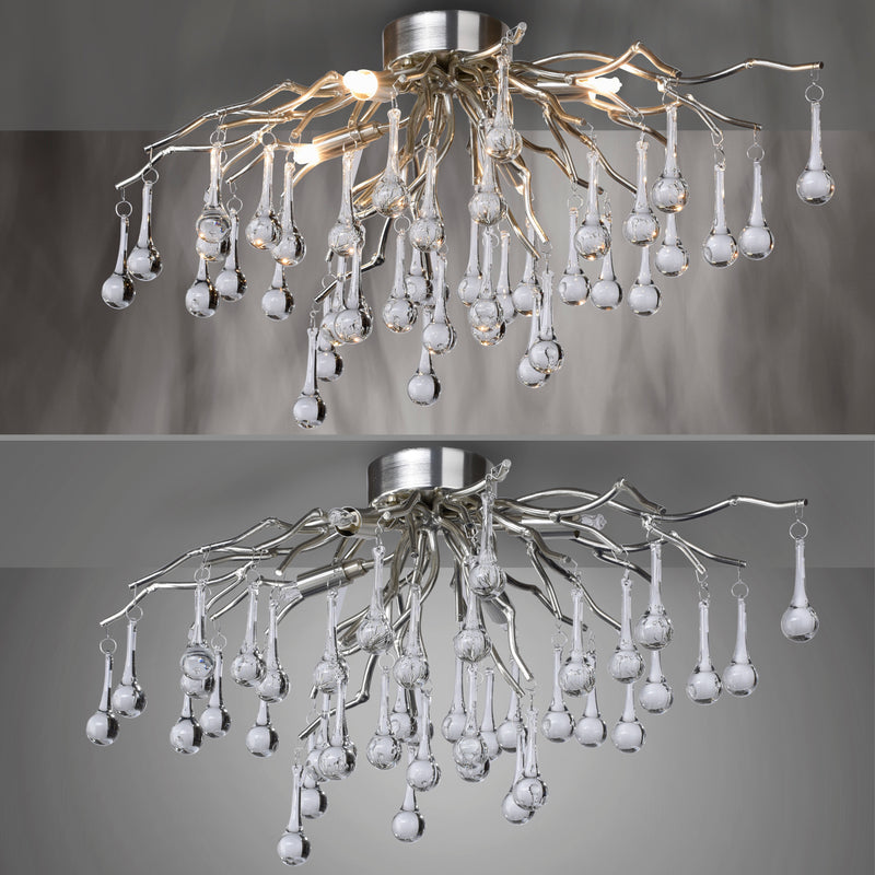 Plafoniera Paul Neuhaus ICICLE 4xG9 Otel