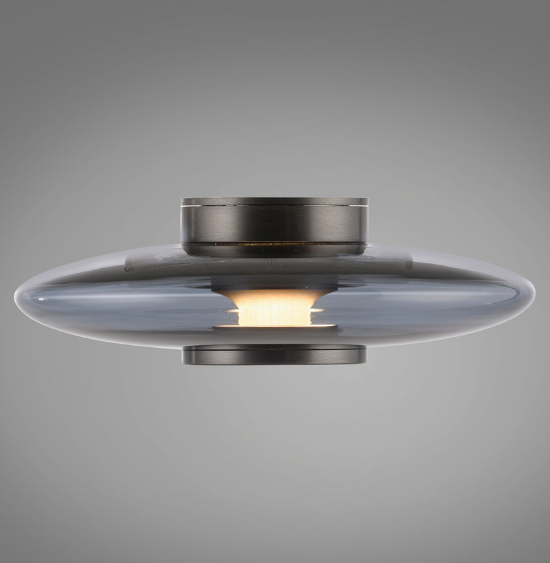 Aplica Paul Neuhaus PURE VITRUM LED Gri