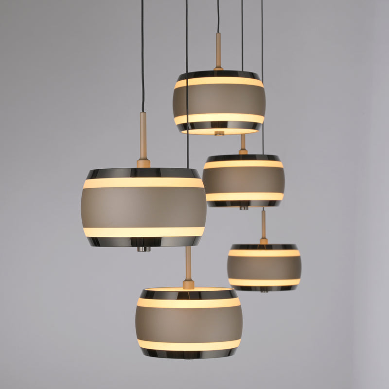 Lustra Paul Neuhaus PURE FALLING RINGS 5xLED Maro