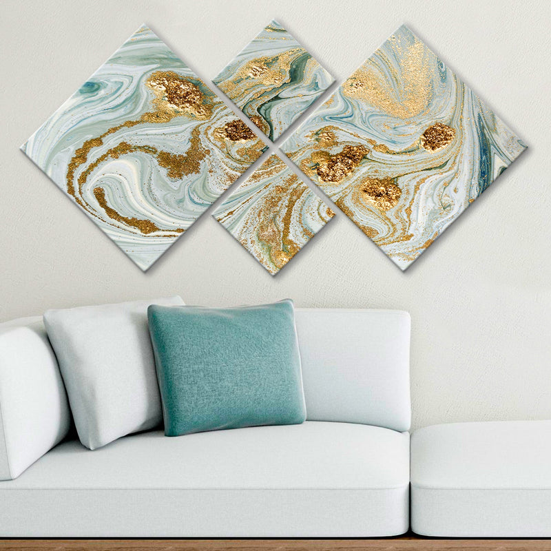Decorațiune Perete Asi Home 4Mdf665277676, 40x40 cm