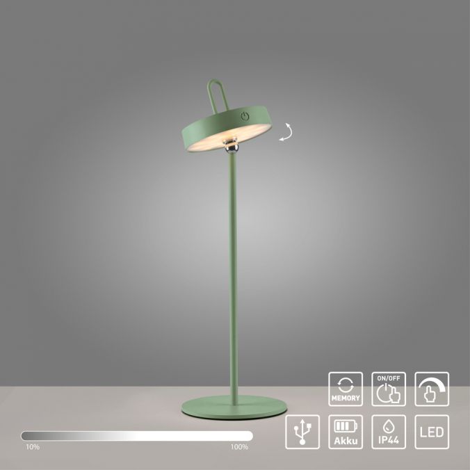 Lampa Exterior Paul Neuhaus AMAG LED Verde