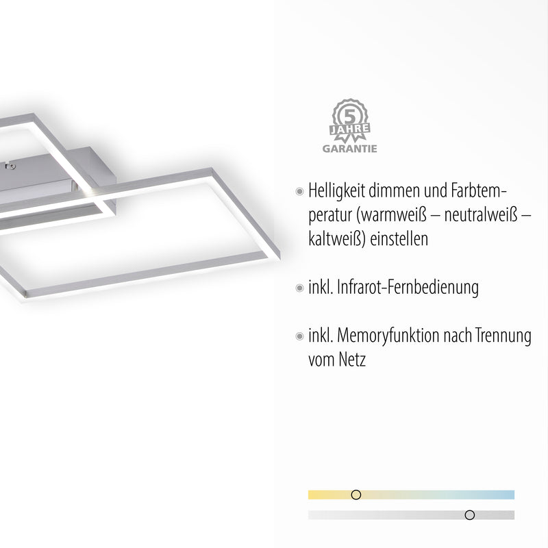 Plafoniera Paul Neuhaus IVEN 2xLED Otel