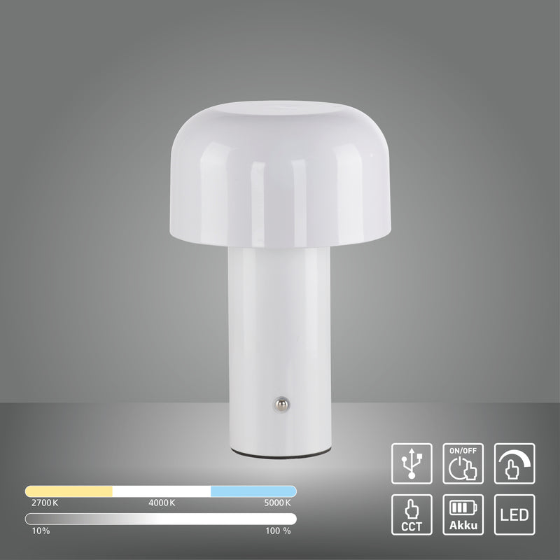 Veioza Zuma Line AGNES LED Alb