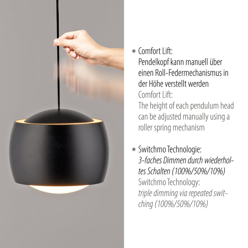 Lustra Paul Neuhaus BALLINI 5xLED Negru