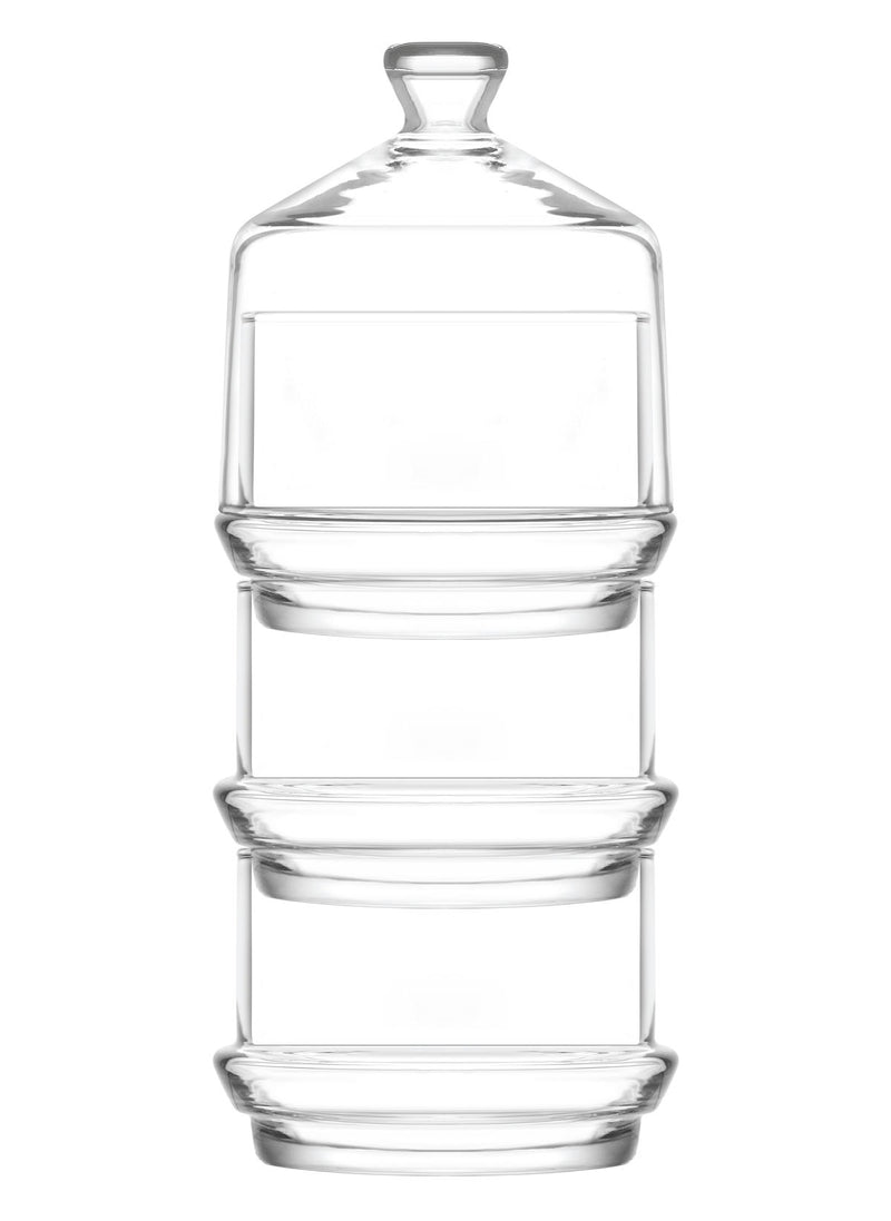 Bol pentru Prajituri Asi Home LV-BERRYS2 Sticla 8.1X8.1X22.8 cm