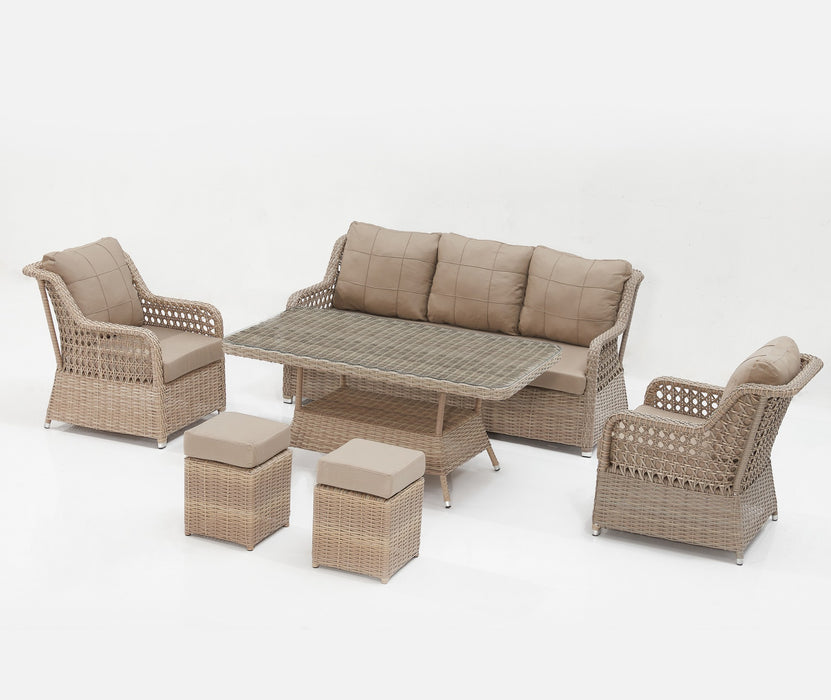 Set Lounge de Gradina Asi Home Cenova 311S - Cappucino