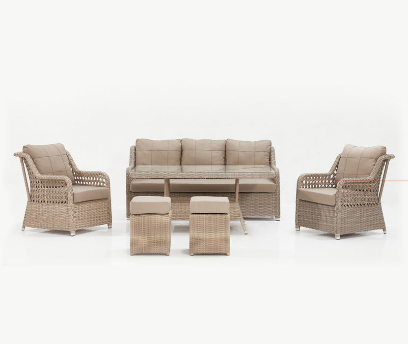 Set Lounge de Gradina Asi Home Cenova 311S - Cappucino