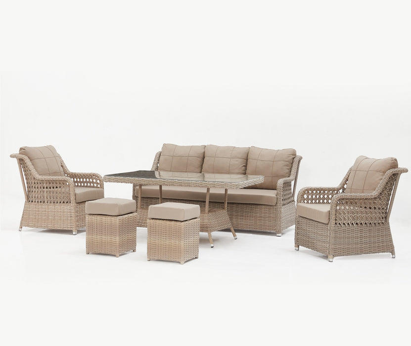 Set Lounge de Gradina Asi Home Cenova 311S - Cappucino