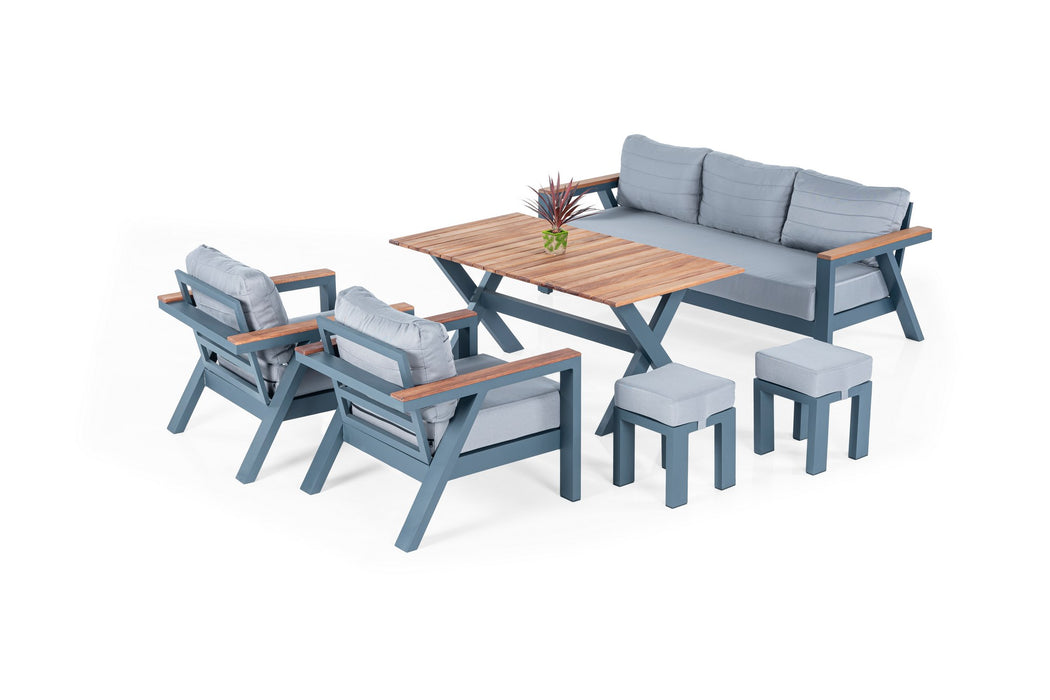 Set Lounge de Gradina Asi Home Set Daisy - Antracit