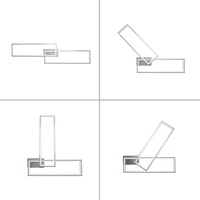 Plafoniera Paul Neuhaus FELIX60 2xLED Argintiu
