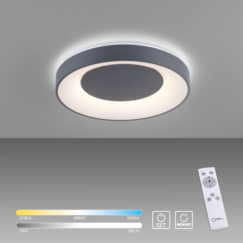 Plafoniera Zuma Line ANIKA LED Gri
