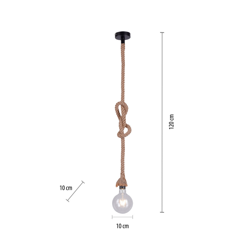 Lustra Paul Neuhaus ROPE 1xE27 Maro