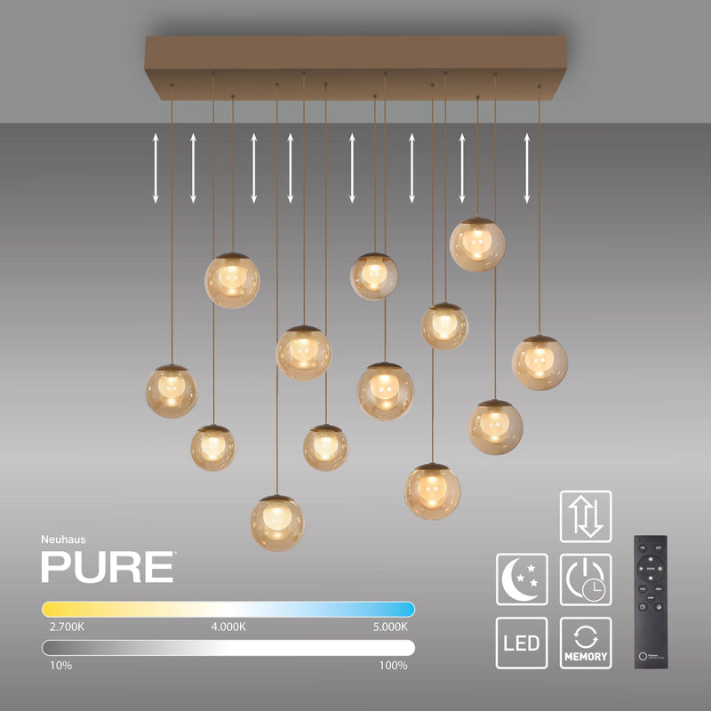 Lustra Paul Neuhaus PURE POPUP 13xLED Maro