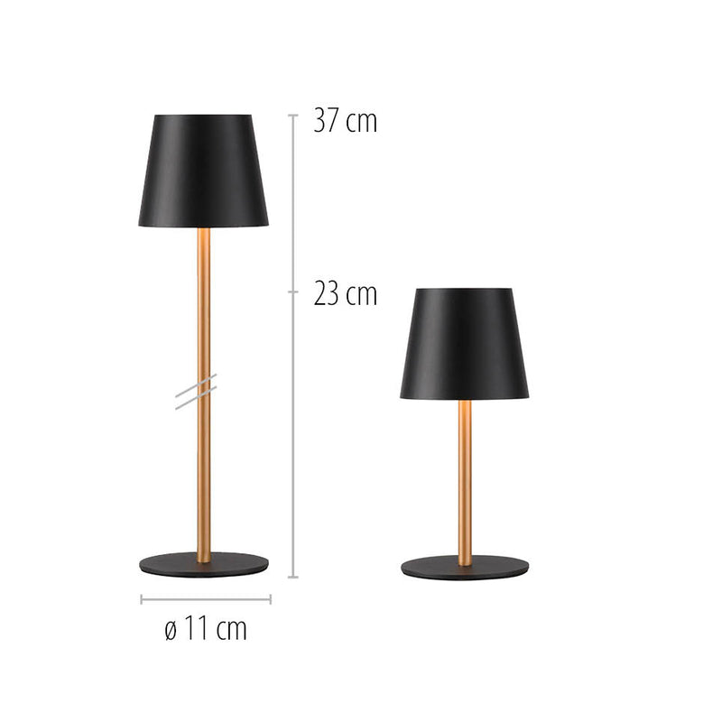 Veioza Zuma Line EURIA LED Negru