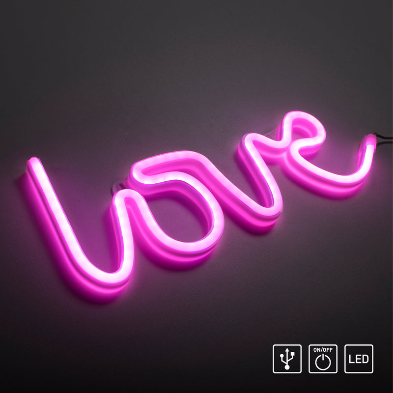 Aplica Paul Neuhaus NEON-LOVE LED Roz