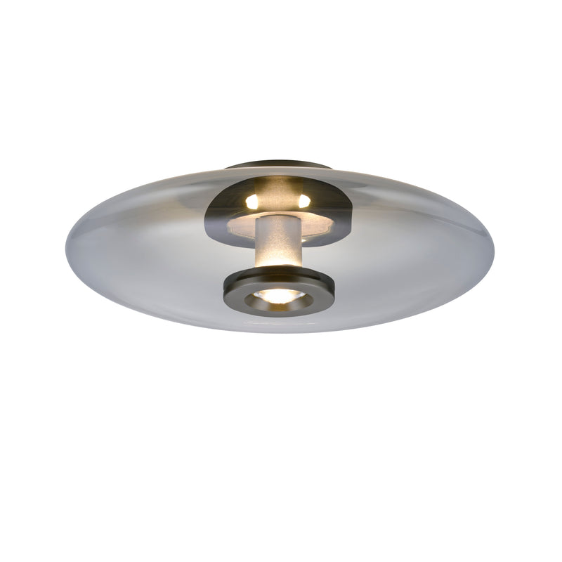 Plafoniera Paul Neuhaus PURE VITRUM 2xLED Gri