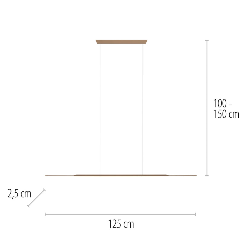 Lustra Paul Neuhaus PURE SURFACE LED Maro