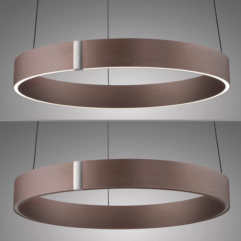 Lustra Paul Neuhaus PURE E-CLIPSE 2xLED Bronz Metalic