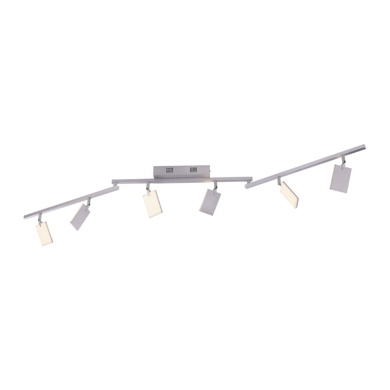Plafoniera Paul Neuhaus PURE-MIRA 6xLED Aluminiu