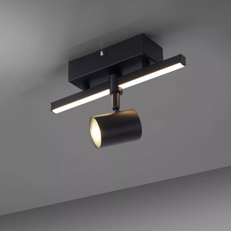 Plafoniera Paul Neuhaus BARIK 2xGU10 Negru