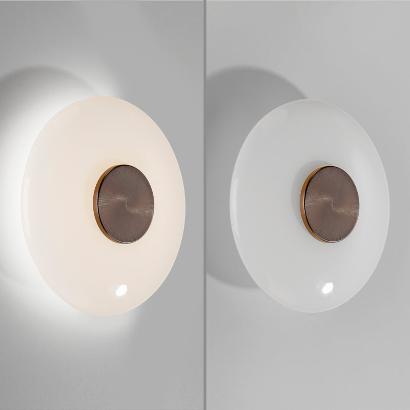 Aplica Paul Neuhaus PURE VITRUM LED Maro Metalic