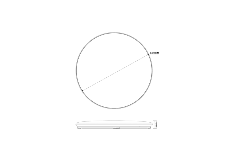 Plafoniera Zuma Line OMAR LED Auriu