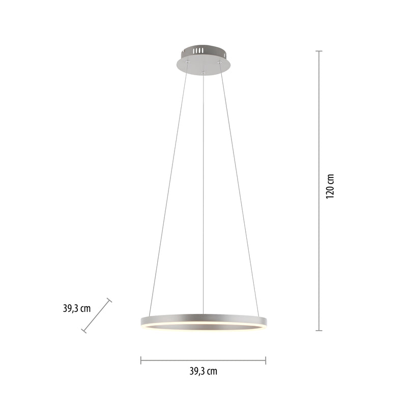Lustra Paul Neuhaus RITUS LED Aluminiu