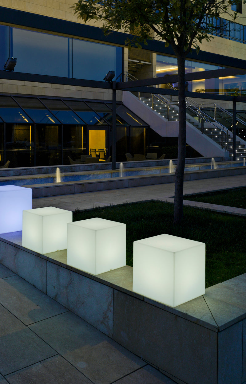 Lampa Exterior Newgarden CUBY LED Alb