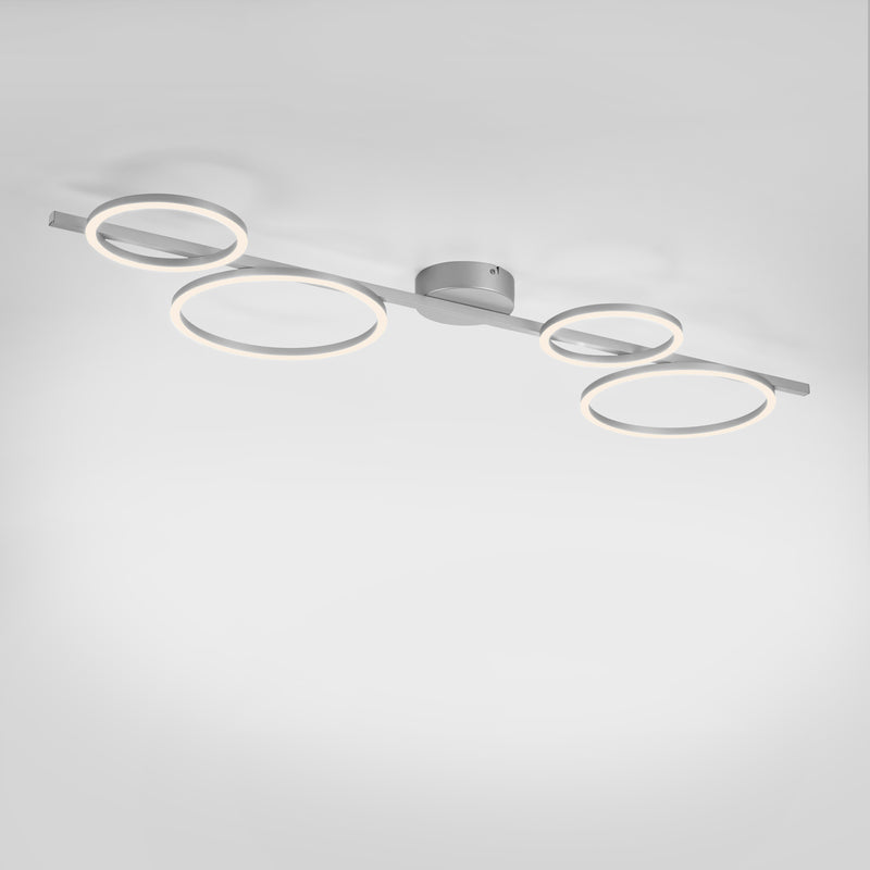 Plafoniera Paul Neuhaus MINI RITUS 4xLED Argintiu