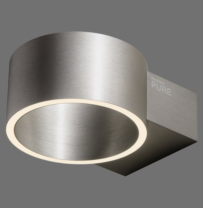 Aplica Paul Neuhaus PURE CLIPSE 2xLED Aluminiu