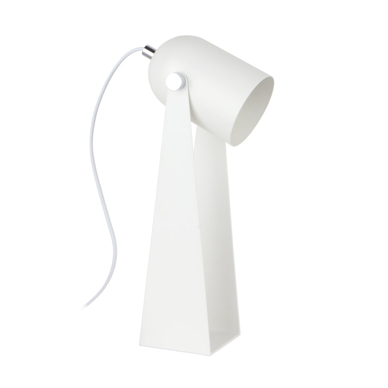 Lampa de masa Aries A2056-MWH 1 x E27 MAX 40W L15,8 W11,8 H35,8 Alb Mat