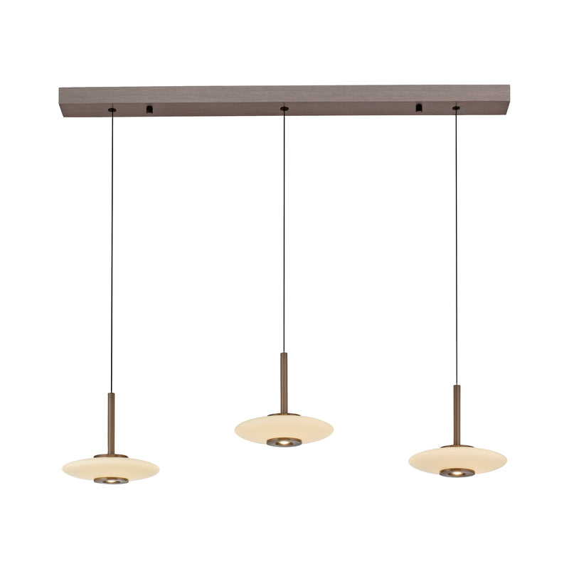Lustra Paul Neuhaus PURE VITRUM 6xLED Maro Metalic