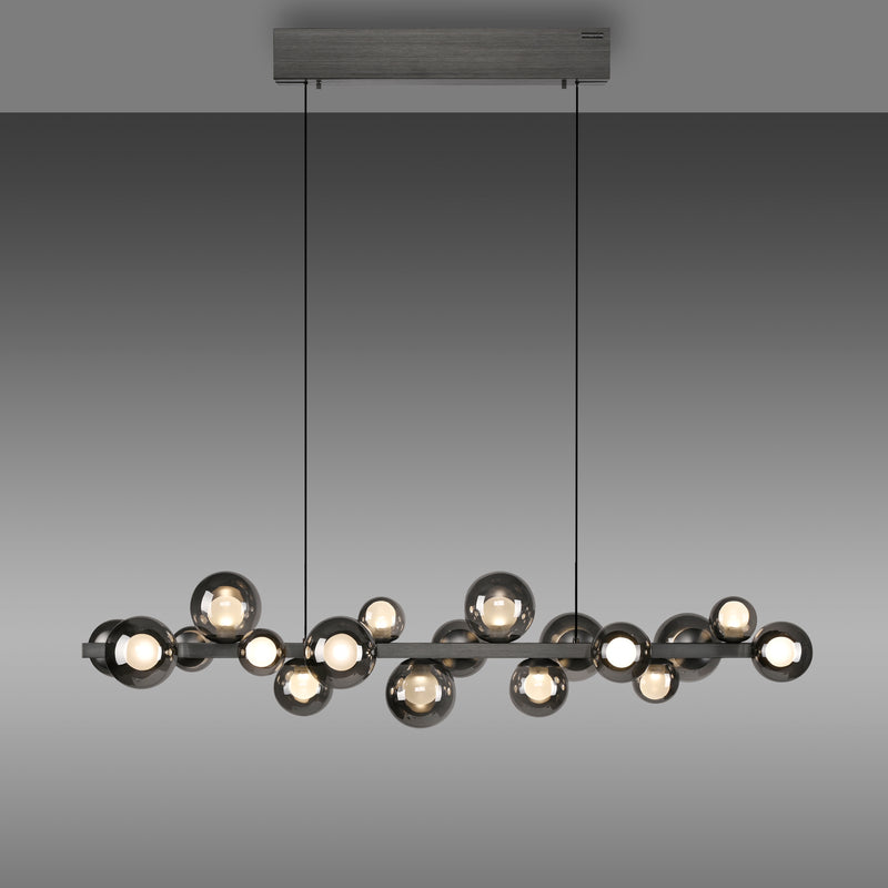 Lustra Paul Neuhaus PURE E-POPUP 18xLED Gri