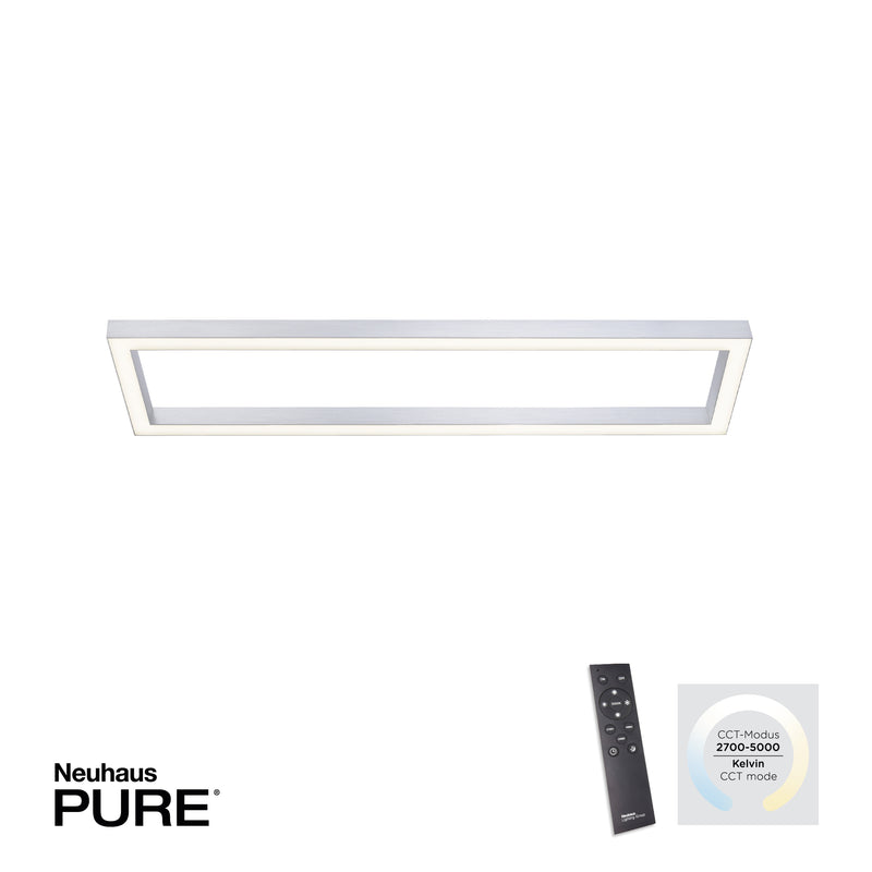 Plafoniera Paul Neuhaus PURE-LINES LED Aluminiu