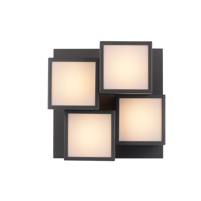 Plafoniera Paul Neuhaus TETRIS 4xLED Negru