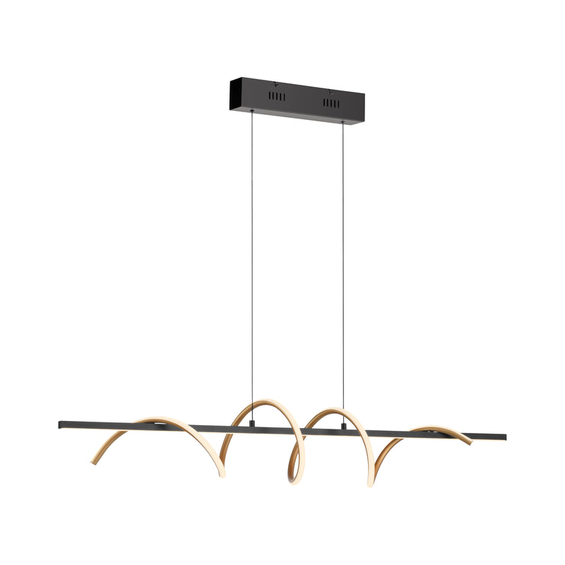 Lustra Paul Neuhaus EMANDA LED Negru