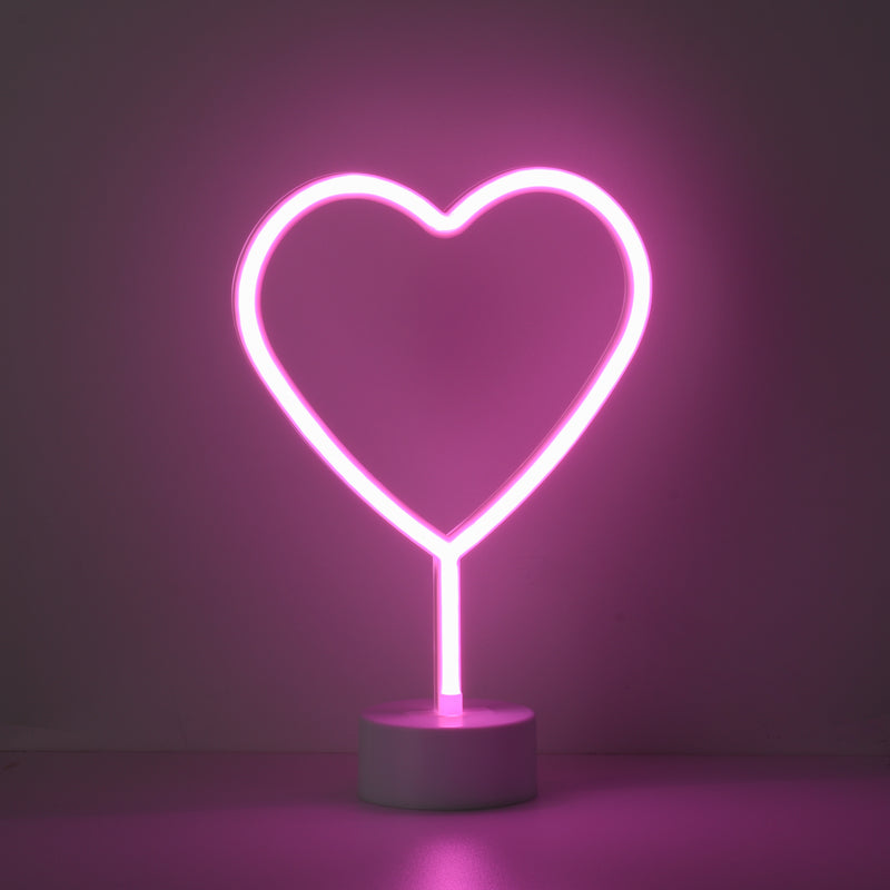 Aplica Paul Neuhaus NEON-HERZ LED Roz