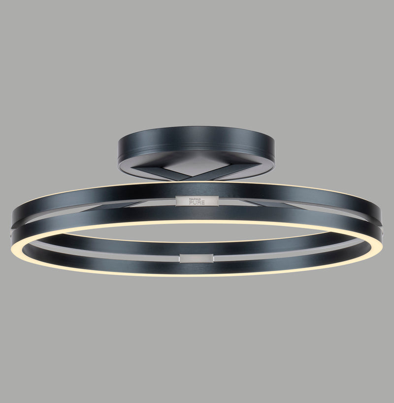 Plafoniera Paul Neuhaus PURE LOOP 2xLED Gri