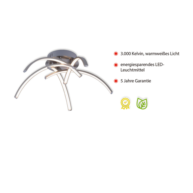 Plafoniera Paul Neuhaus VALERIE 5xLED Otel